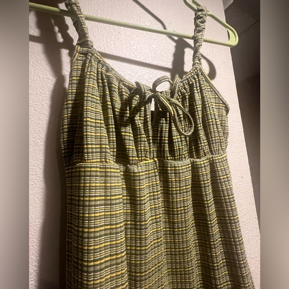 STRIPED CAMI DRESS - Picture 4 of 4